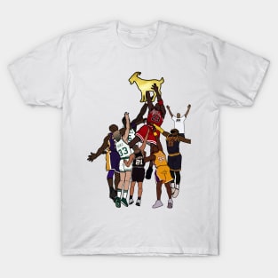 Michael Jordan Is The GOAT - NBA Chicago Bulls T-Shirt